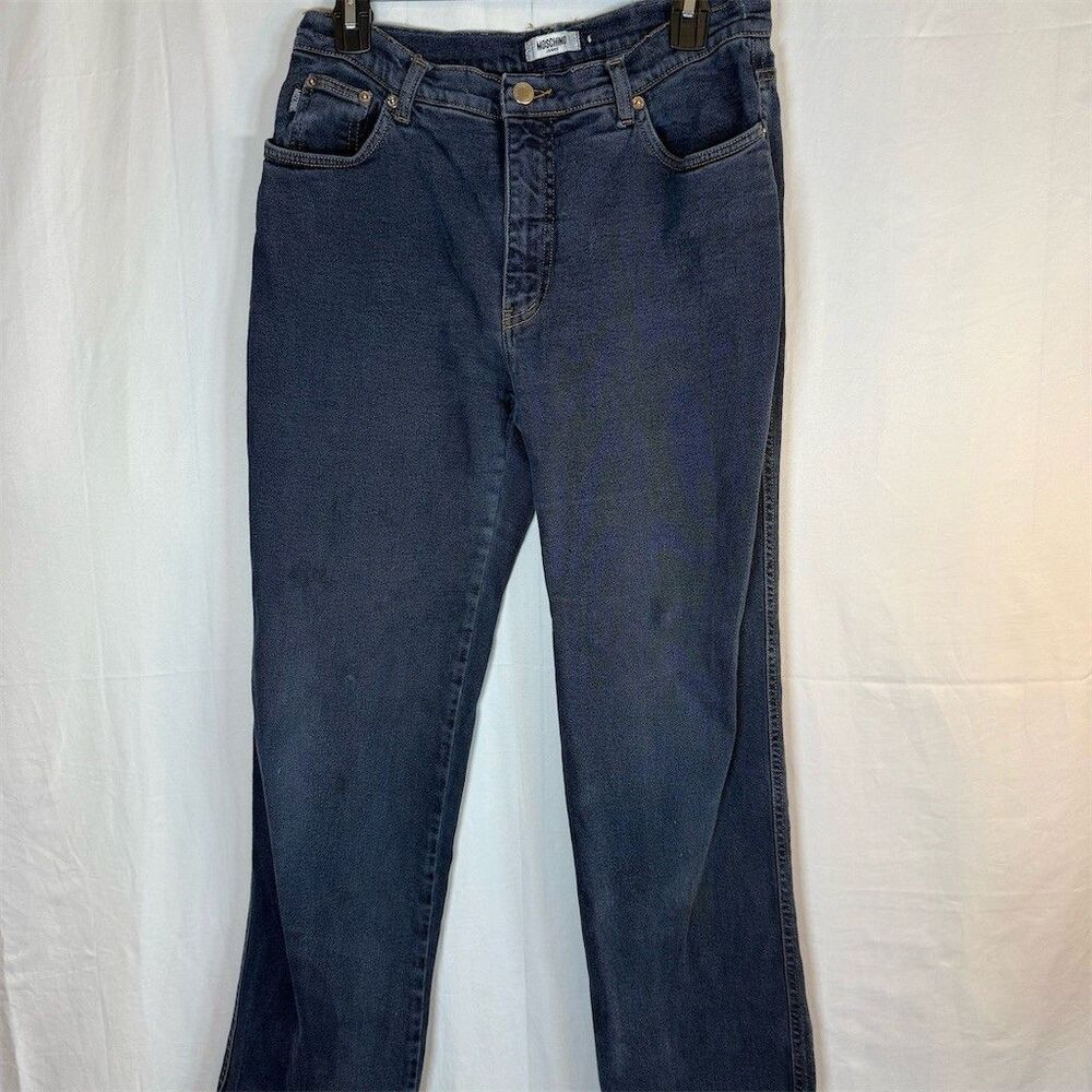 Moschino Jeans Womens Size 34 Straight Leg Preowned